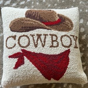 Cowboy pillow